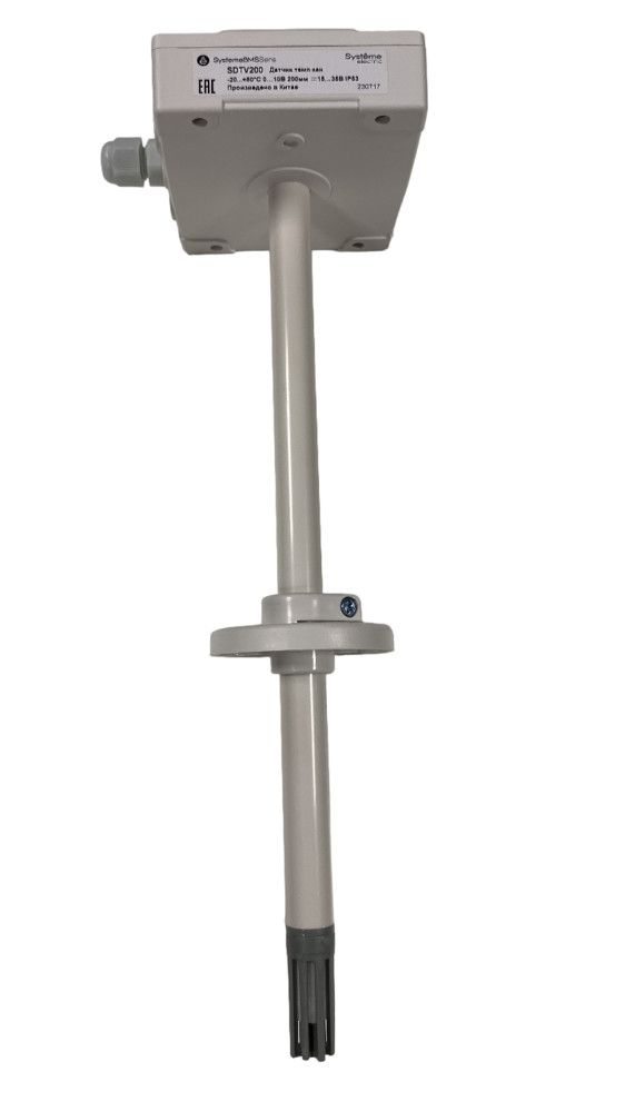 Датчик влажности канальный, 0…100% 0…10В 283мм(40…265мм) =15…35В фото