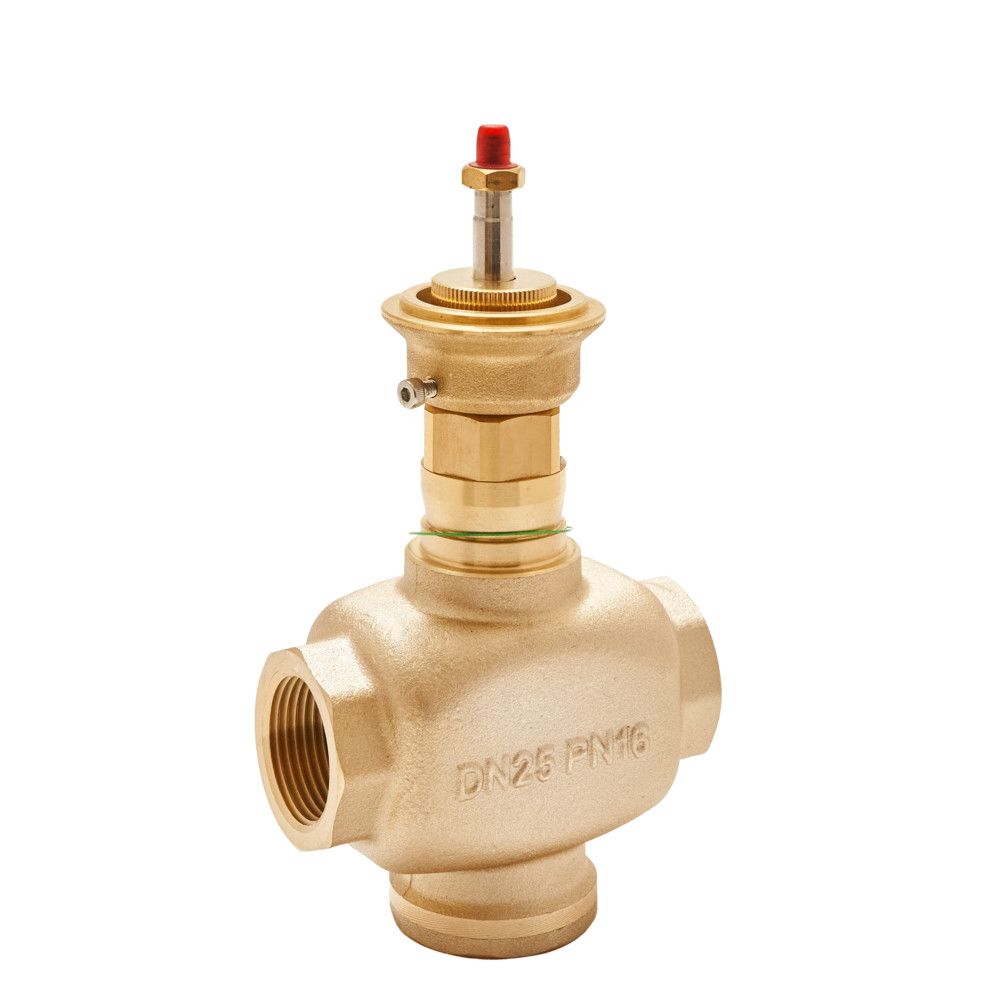 Клапан регулирующий 2-ход резьб, PN16 DN25 8,0м³/ч -10…+95°С