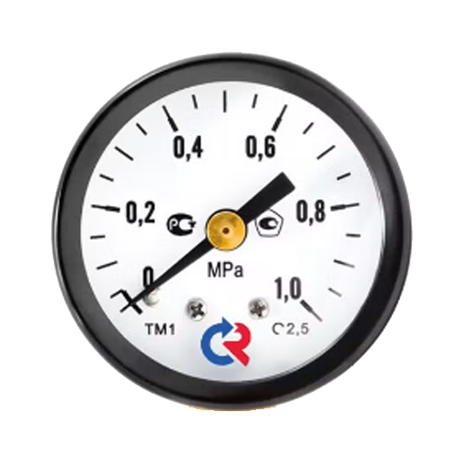 Манометр Росма ТМ-110Т.00(0-1кгс/см2)M10x1.2,5