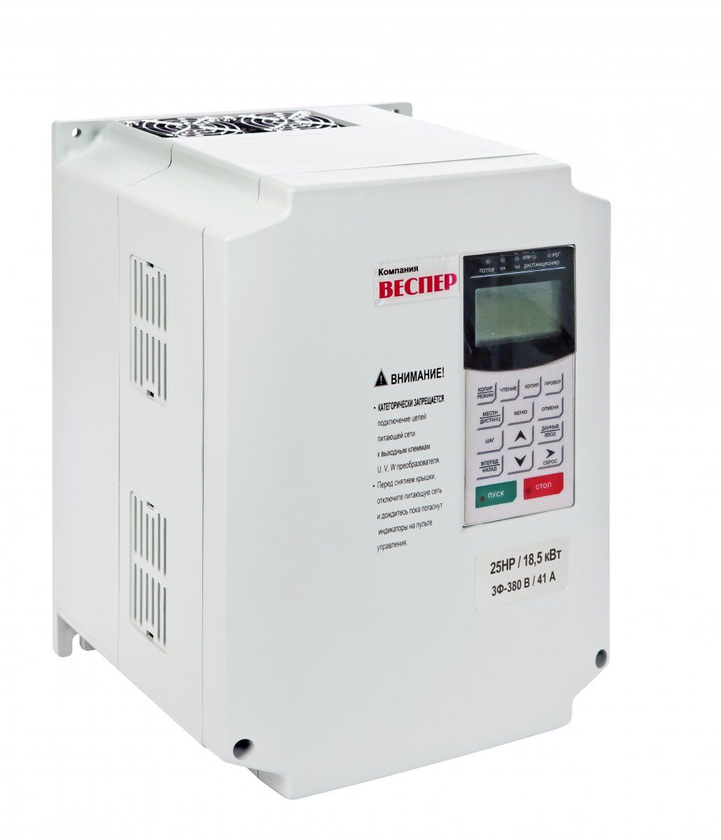 Частотный преобразователь Веспер E4-9400-025H 18,5 кВт 380В фото