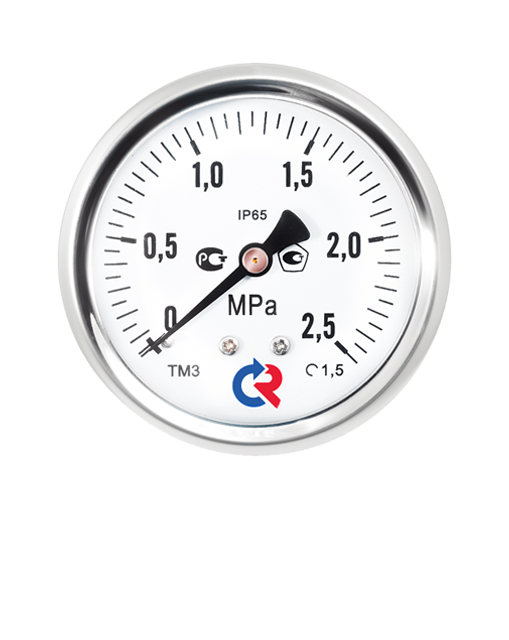 Манометр РОСМА ТМ-320Т.00 (0-25MPa) M12x1,5.1,5 фото