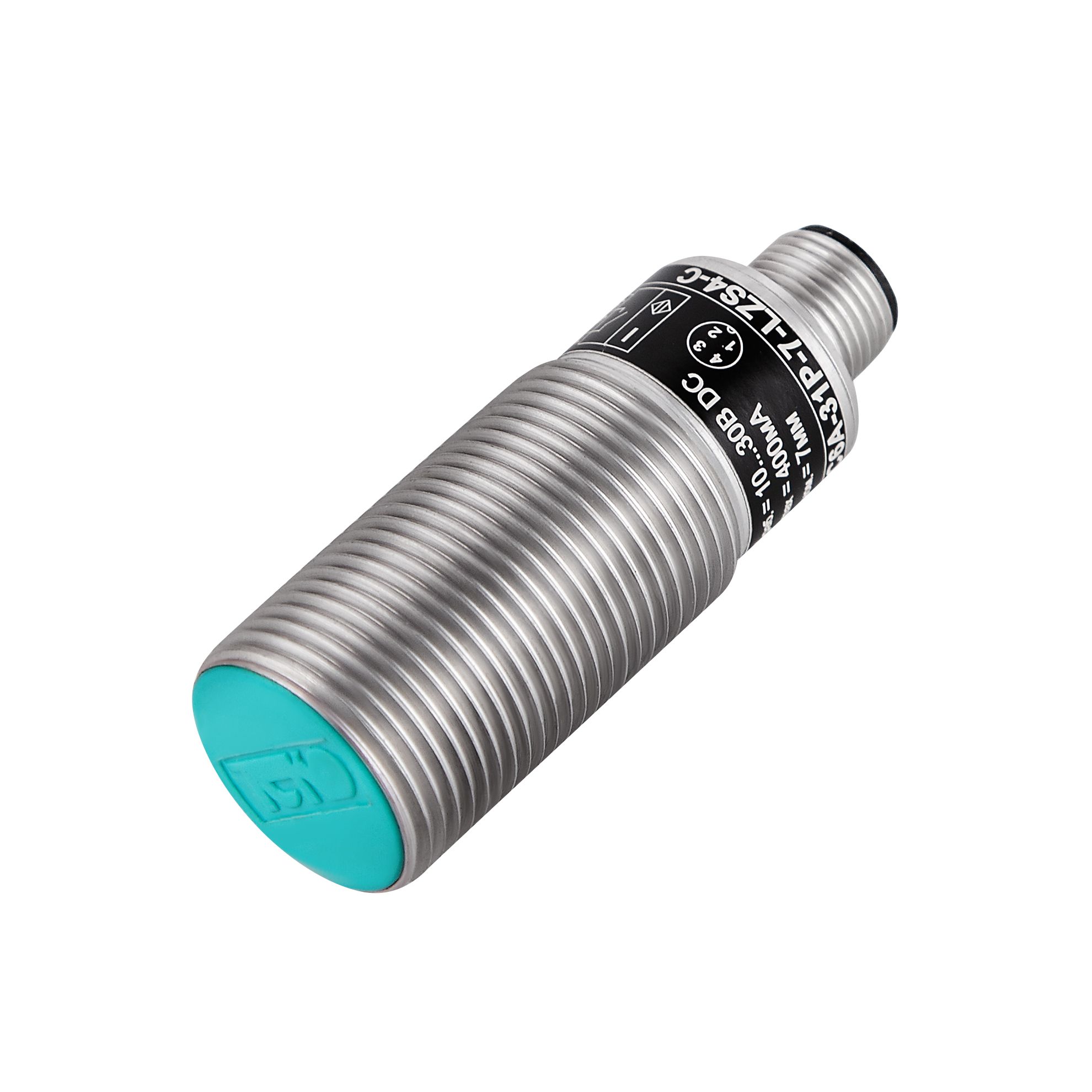 Теко ISB AC6A-31P-7-LZS4-C, Индуктивный датчик,Sn=7 мм,корпус М22x1,5 Алюминий заподлицо,10...30DC NO PNP,IP67,разъем