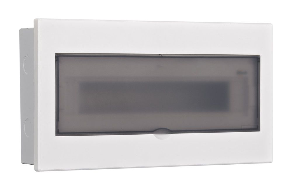 Корпус встраиваемый прозр. дв. 1 ряд 17 мод. IP41 ЩРВ-М фото