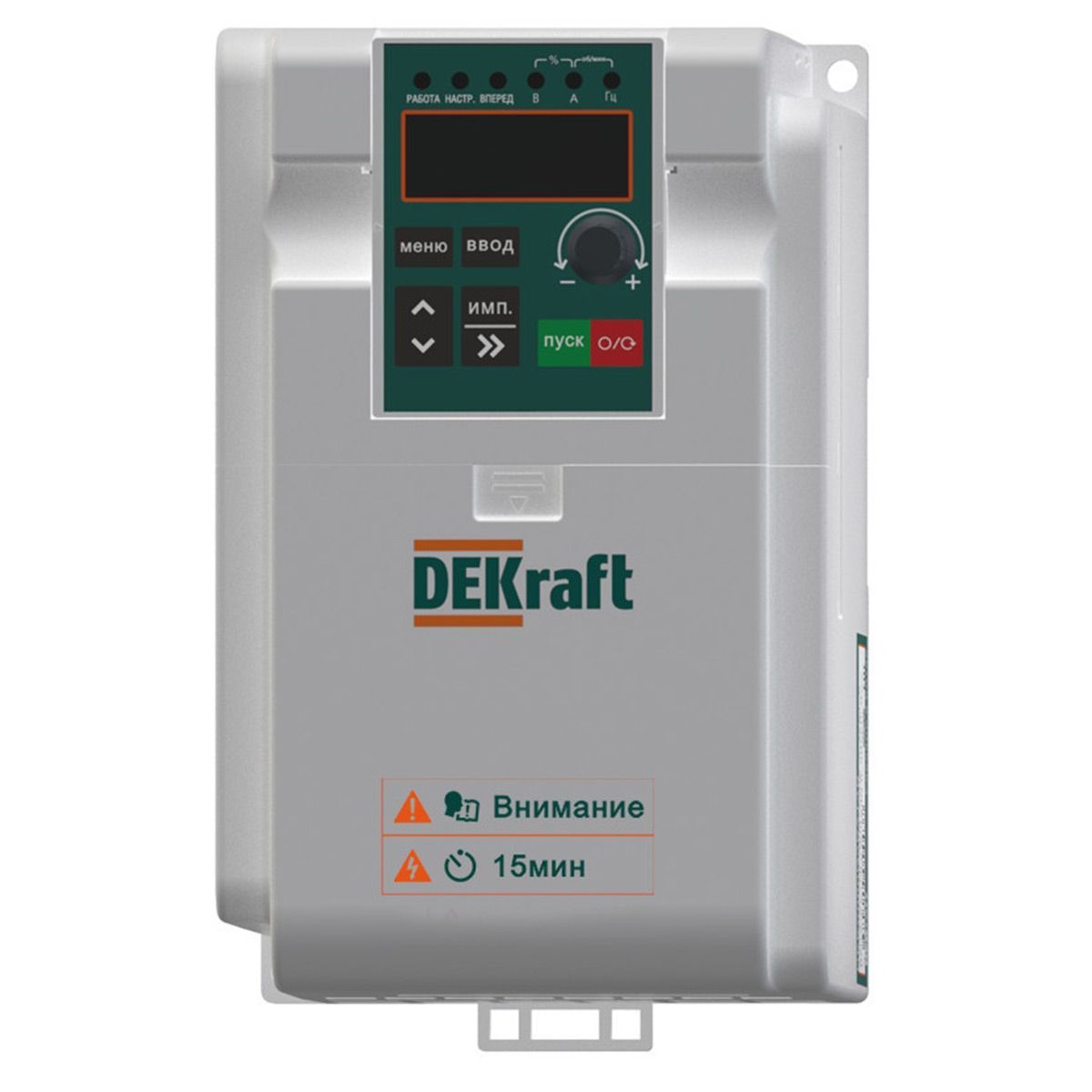Преобразователь частоты Dekraft DEKV060 ПЧ-510-3PH-380В-2,2/3,7кВт-B DEKV060G2R2P3R7T4B