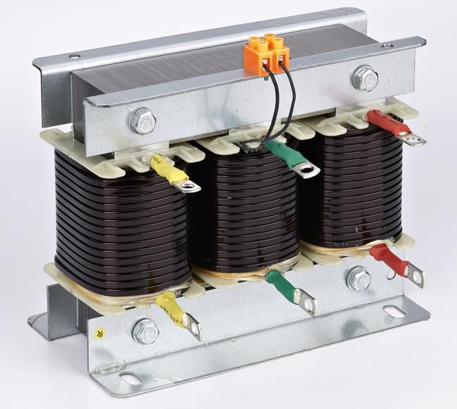 Антирезонансный дроссель 480В, расстройка 7%, 20 (1,4) кВАр, медь ДР-101 фото