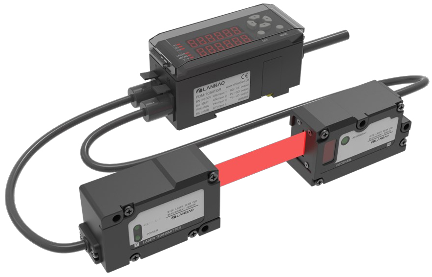Датчик кромки и ширины LANBAO PDM-TC50TGR