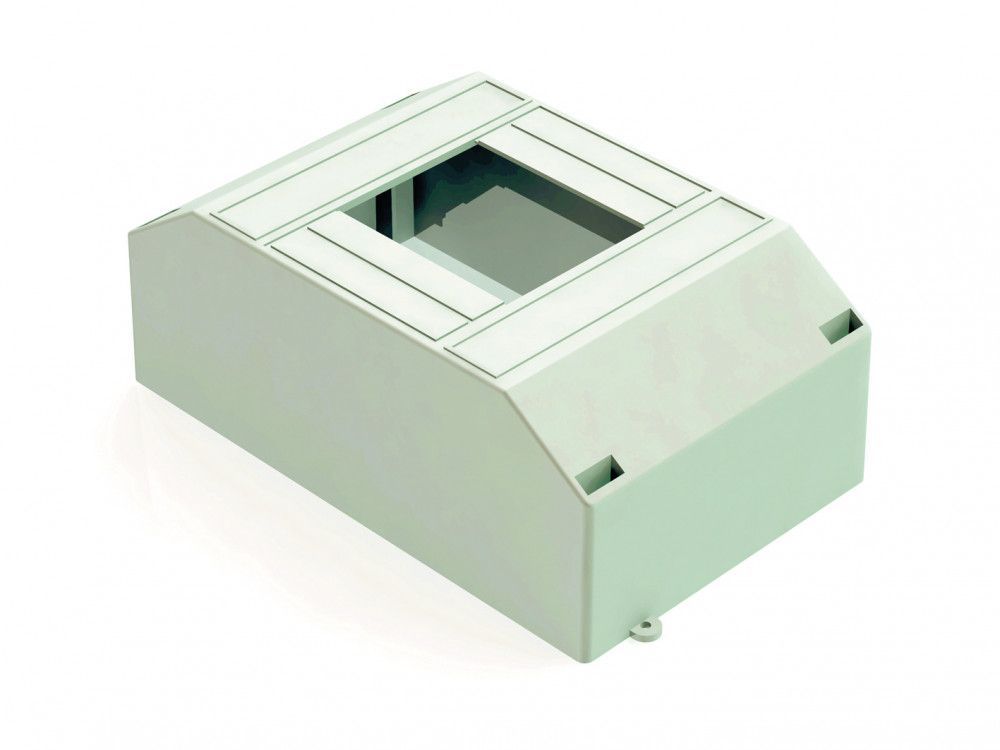 Корпус пласт. навес. 2-4 мод. IP30 БЕЛЫЙ ЩРН-П-2/4 фото