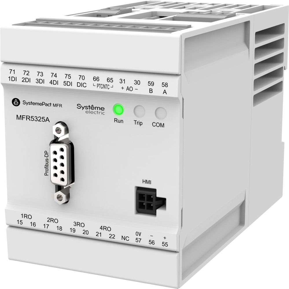 РЕЛЕ MFR530 PROFIBUS-DP + MODBUS-RTU 25-100A ТТ Ø18ММ 80-270В AC/DC фото