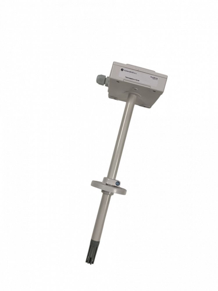 Датчик температуры канальный, -40…+80°С PT1000 283мм(40…265мм)