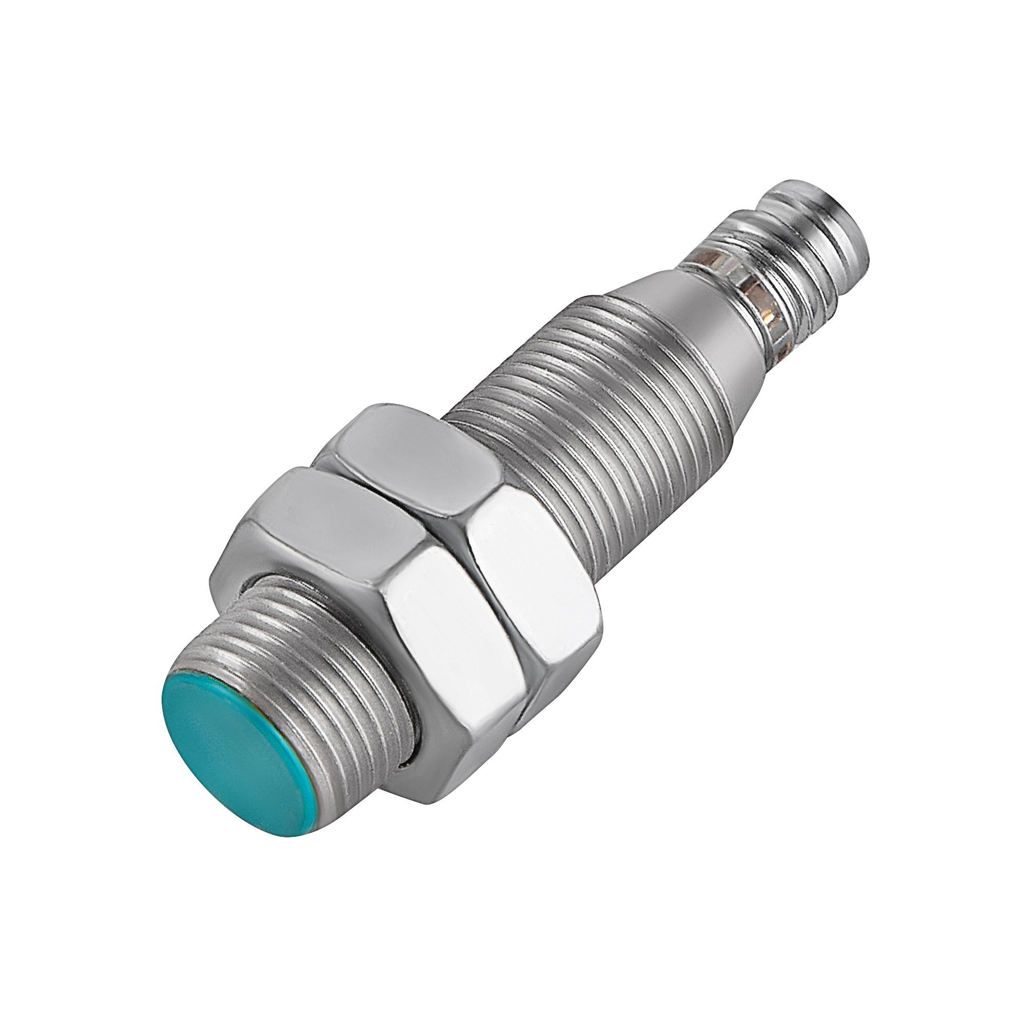 Теко ISB BC21A-32P-4-LS402, Индуктивный датчик,Sn=4 мм,корпус М12x1 Алюминий заподлицо,10...30DC NС PNP,IP67,разъем фото