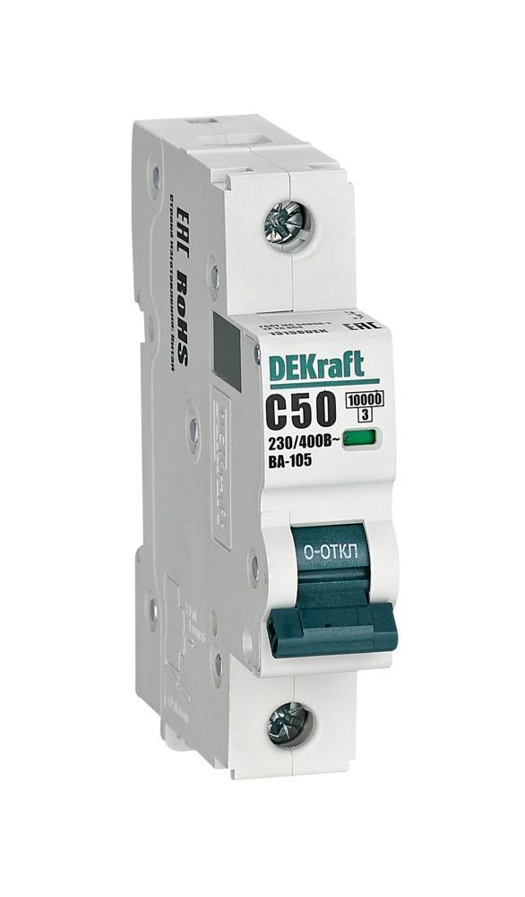 Автоматический выключатель ВА-105 1P 50А C 10кА фото