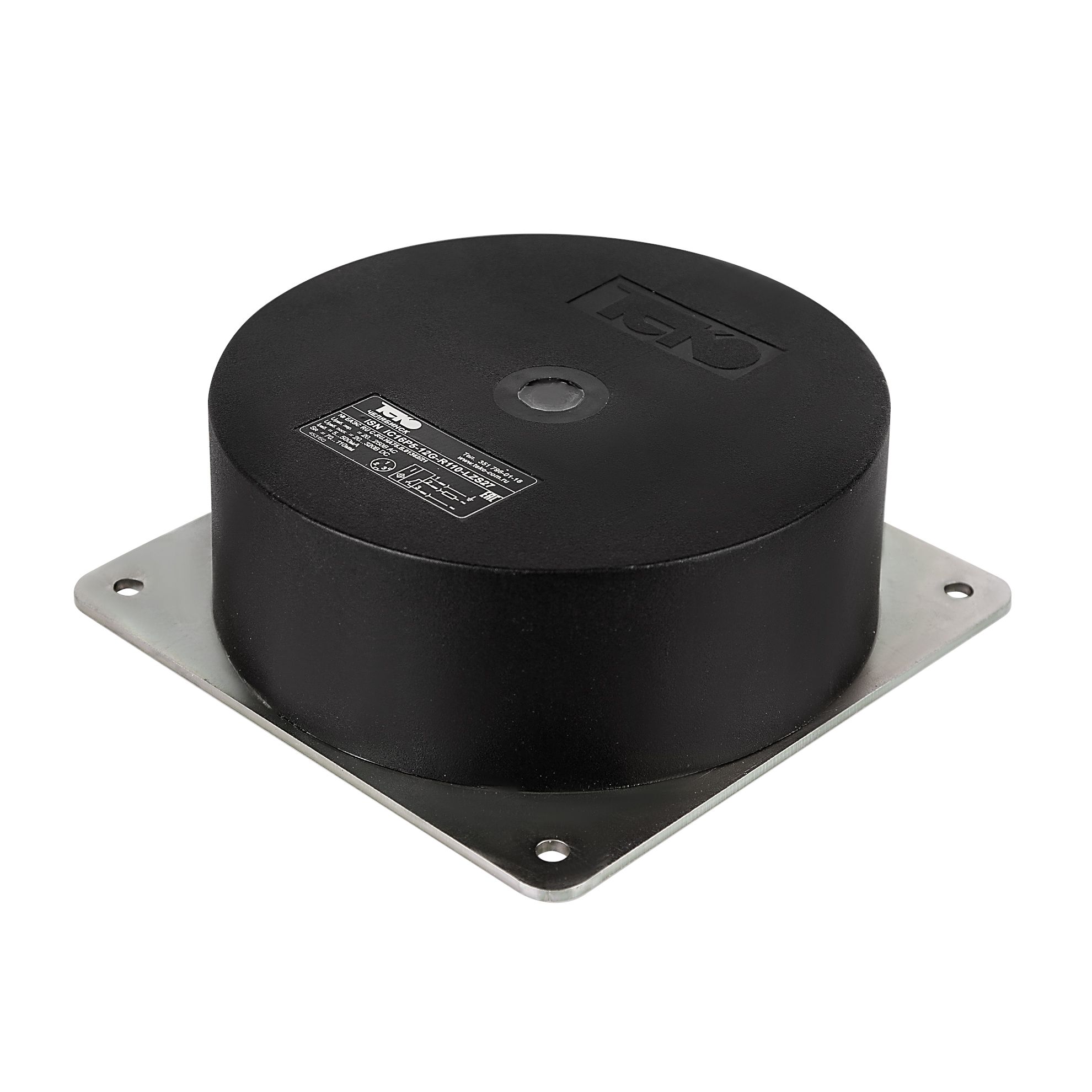 Теко ISN IC16P5-11G-R110-LZS27, Индуктивный датчик,Sn=110 мм,корпус  Пластик не заподлицо, 20 ... 250 / 20 ... 320 AC/DC NO 2-х проводный, IP65,разъем фото