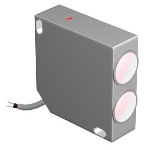 Теко OV I45A-43P-2000-LE, Оптический датчик диффузный,Sn=2000 мм,  PNP  NO/NC10...30DC ,кабель 2м