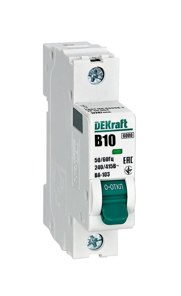 Автоматический выключатель ВА-103 1P 10А B 6кА новый фото