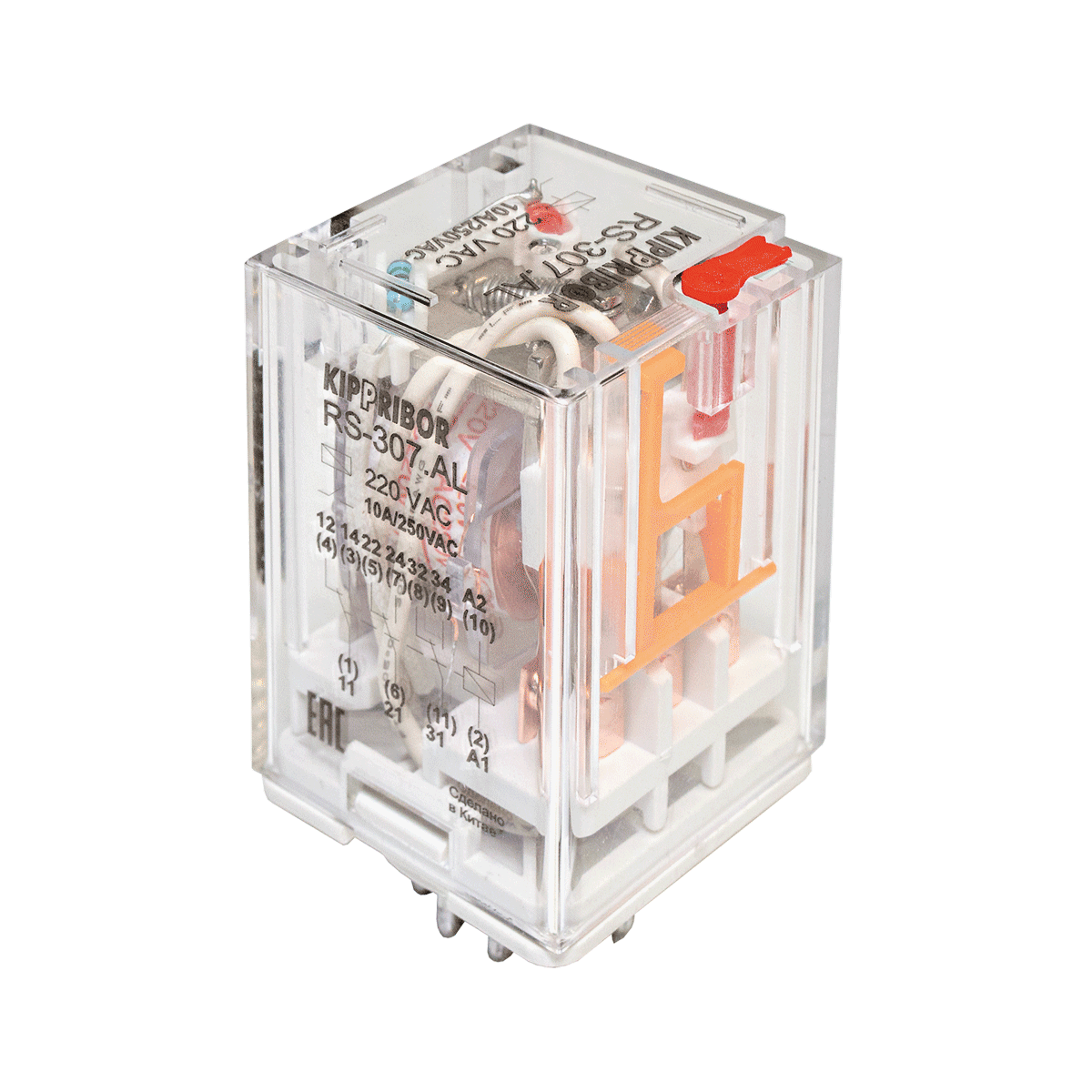 Промежуточные реле KIPPRIBOR серии RS в компактном корпусе (3-контактные) ОВЕН RS-305.ALTU