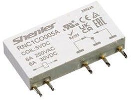 Реле интерфейсное Shenler RNC1CO005A 1CO 6A 5VDC фото