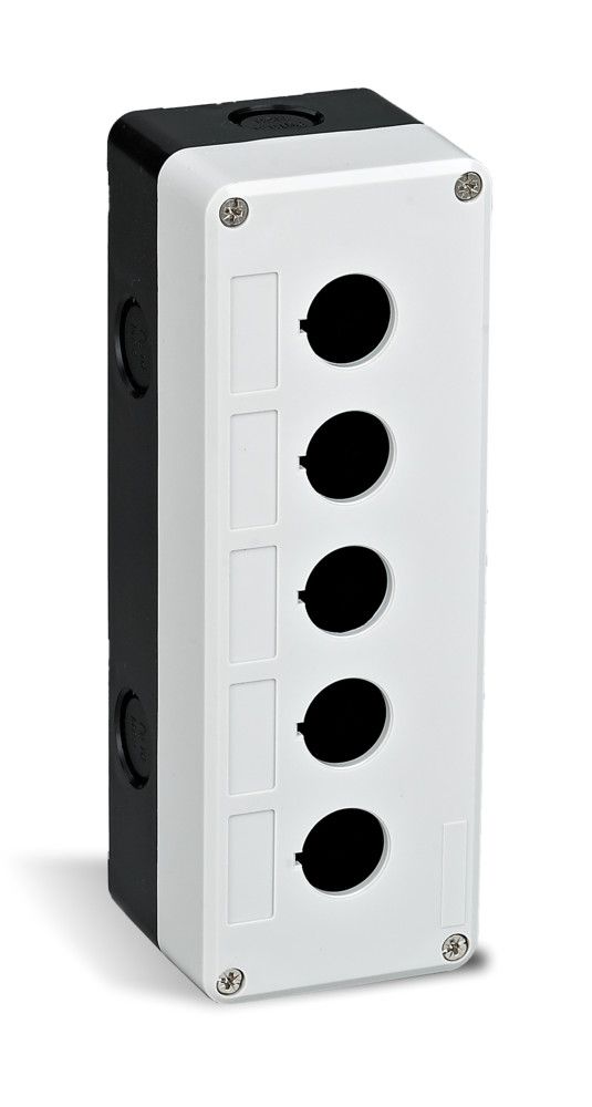 Кнопочный пост пласт. D22 5 мест бел. КП-101