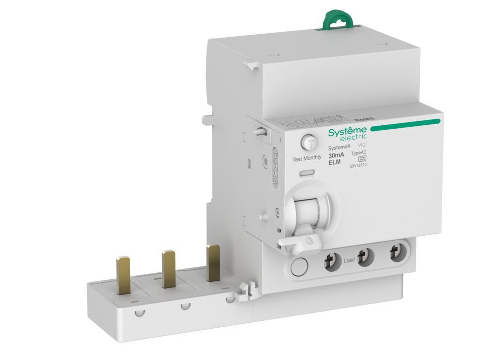 Systeme9 Блок диф. тока (БДТ) 25A 3P 30мА Тип-AC 400В фото