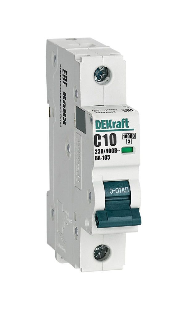 Автоматический выключатель ВА-105 1P 10А C 10кА фото