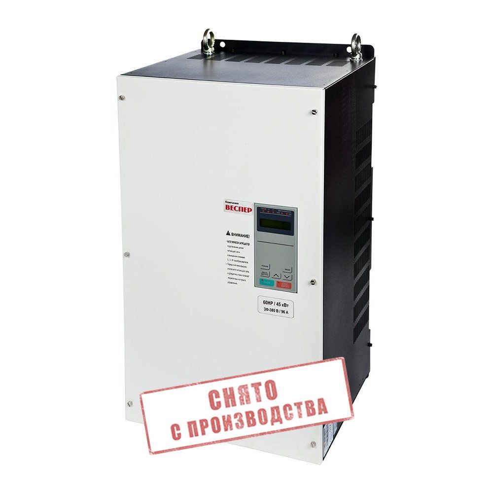Преобразователь частоты Веспер EI-9011-500H 400 кВт 380В IP54 фото