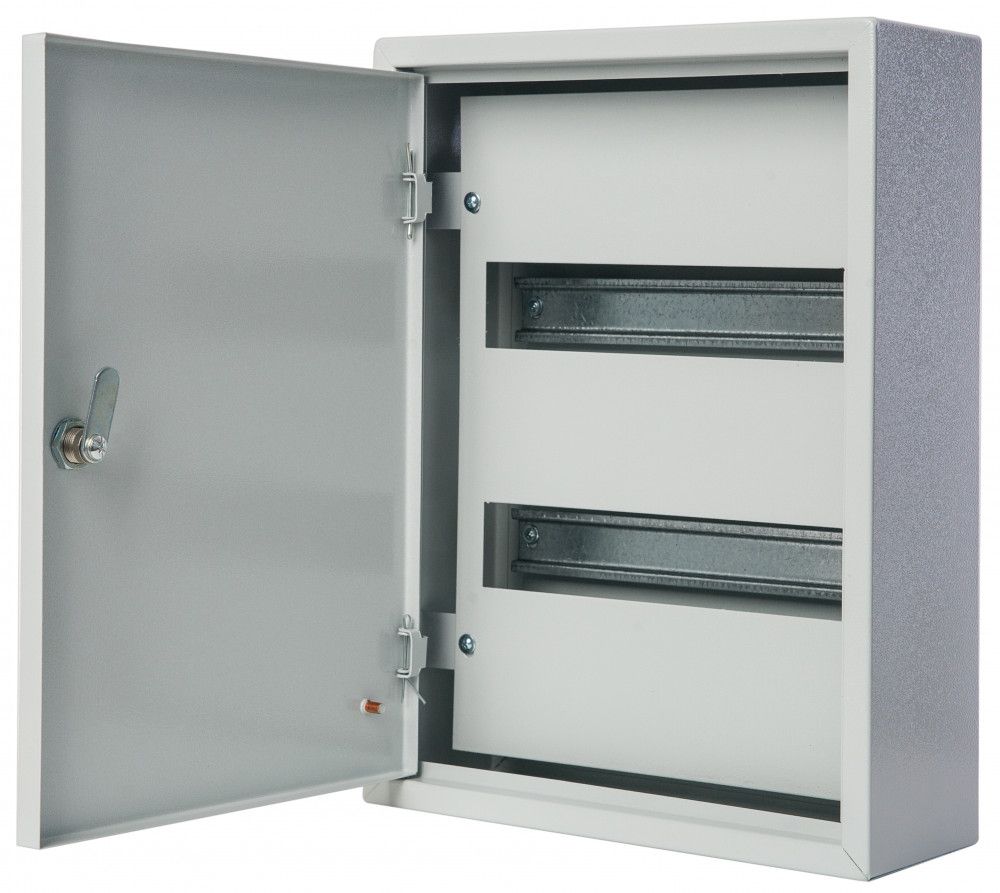 Корпус метал. 400х300х120 24 мод. IP31 ЩРН-24 фото