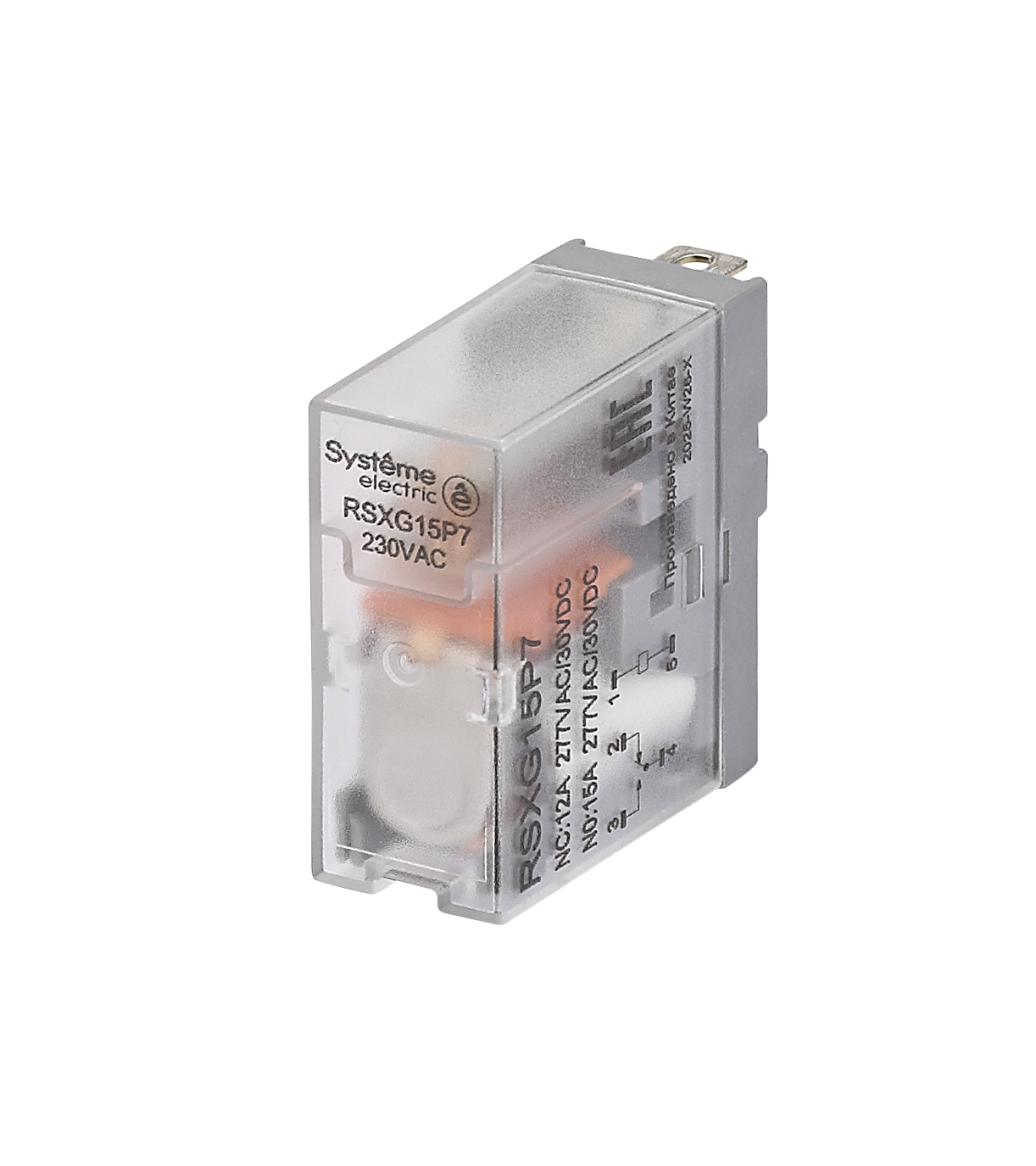 Реле 12A 1CO 230VAC фото