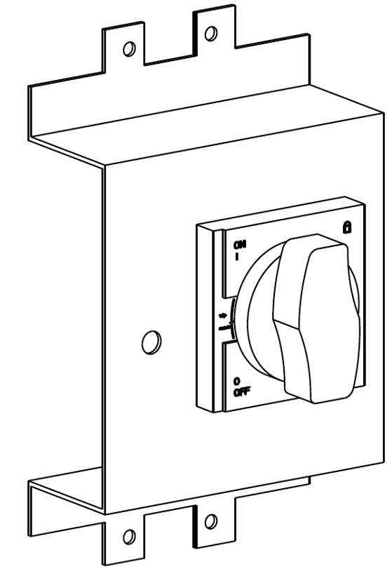 СТАНДАРТНАЯ ПОВОРОТНАЯ РУКОЯТКА КВАДРАТ(125) фото