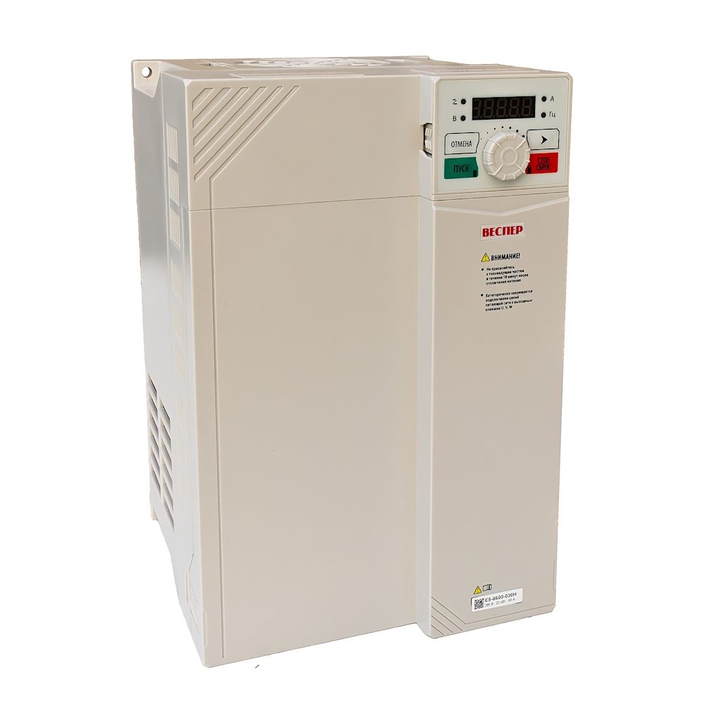 Частотный преобразователь Веспер E5-8600-030Н 22 кВт 380В фото