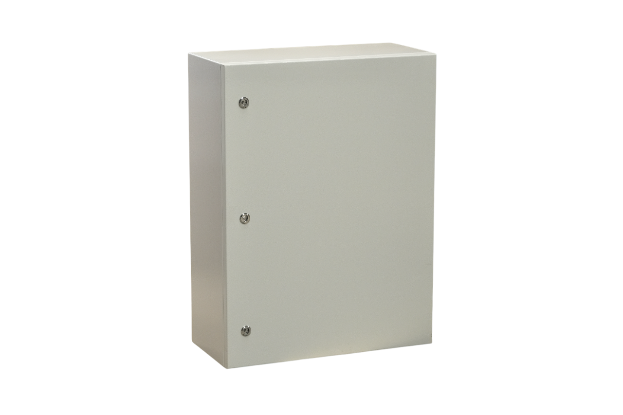 Корпус металлический ЩРНМ (ЩМП) IP55 395х310х220 RAL7035 фото