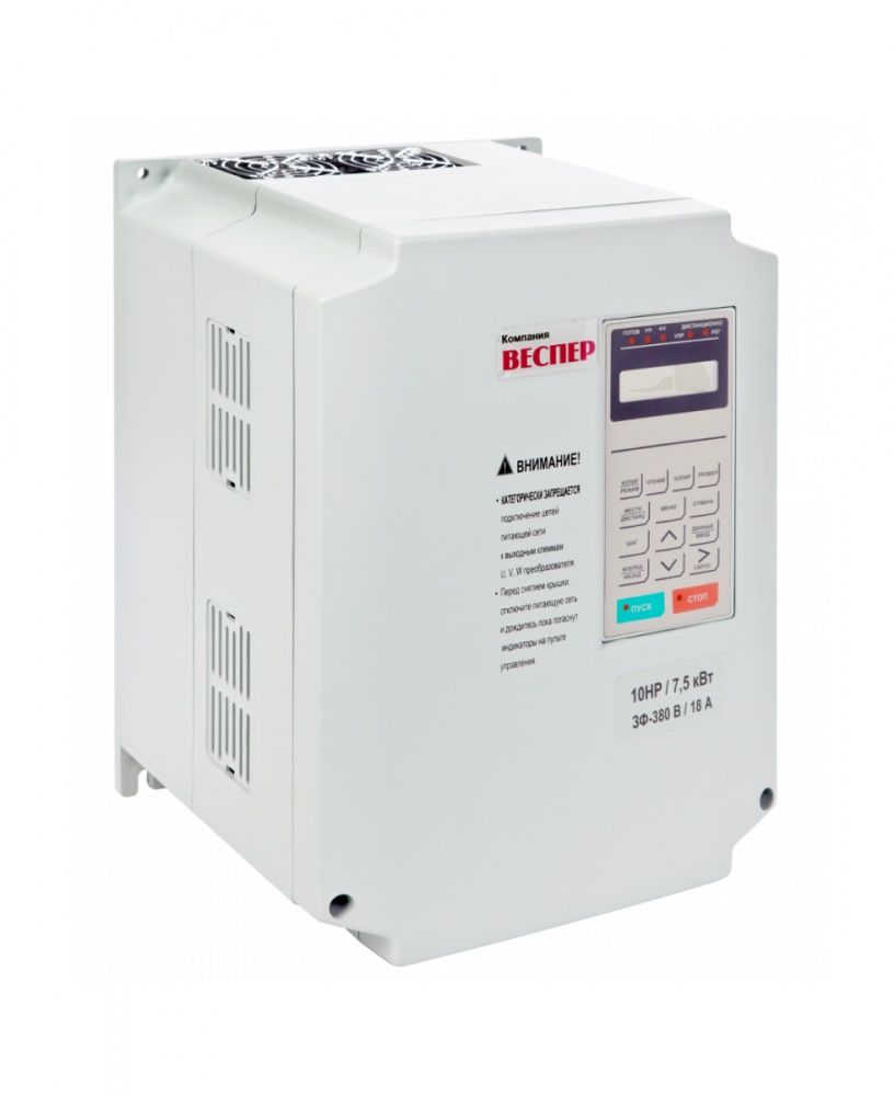 Преобразователь частоты Веспер EI-9011-010H 7,5 кВт 380В фото
