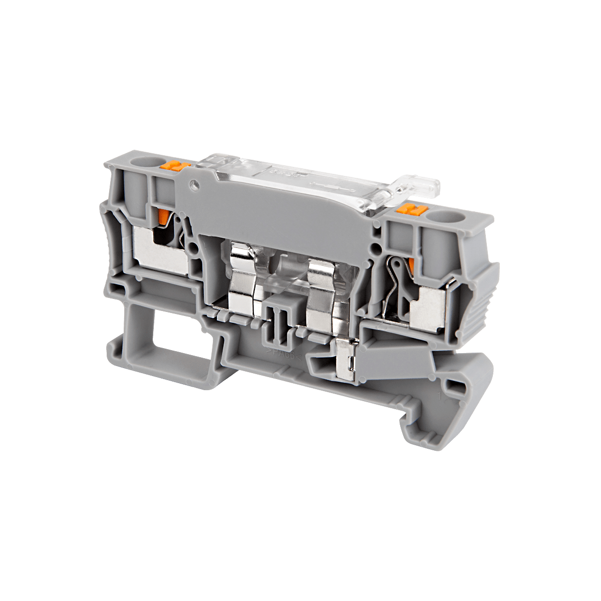 Клемма push-in с держателем предохранителя, 4 мм² Meyertec MTP-4F фото