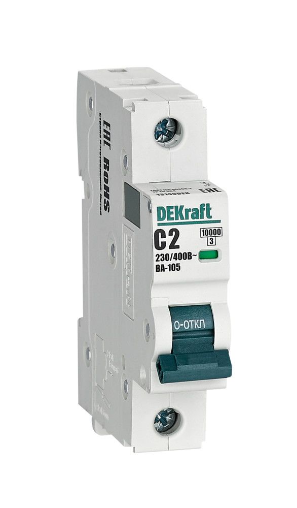 Автоматический выключатель ВА-105 1P 2А C 10кА фото