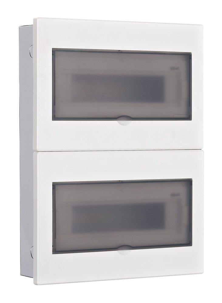 Корпус встраиваемый прозр. дв. 2 ряда 26 мод. IP41 ЩРВ-М фото