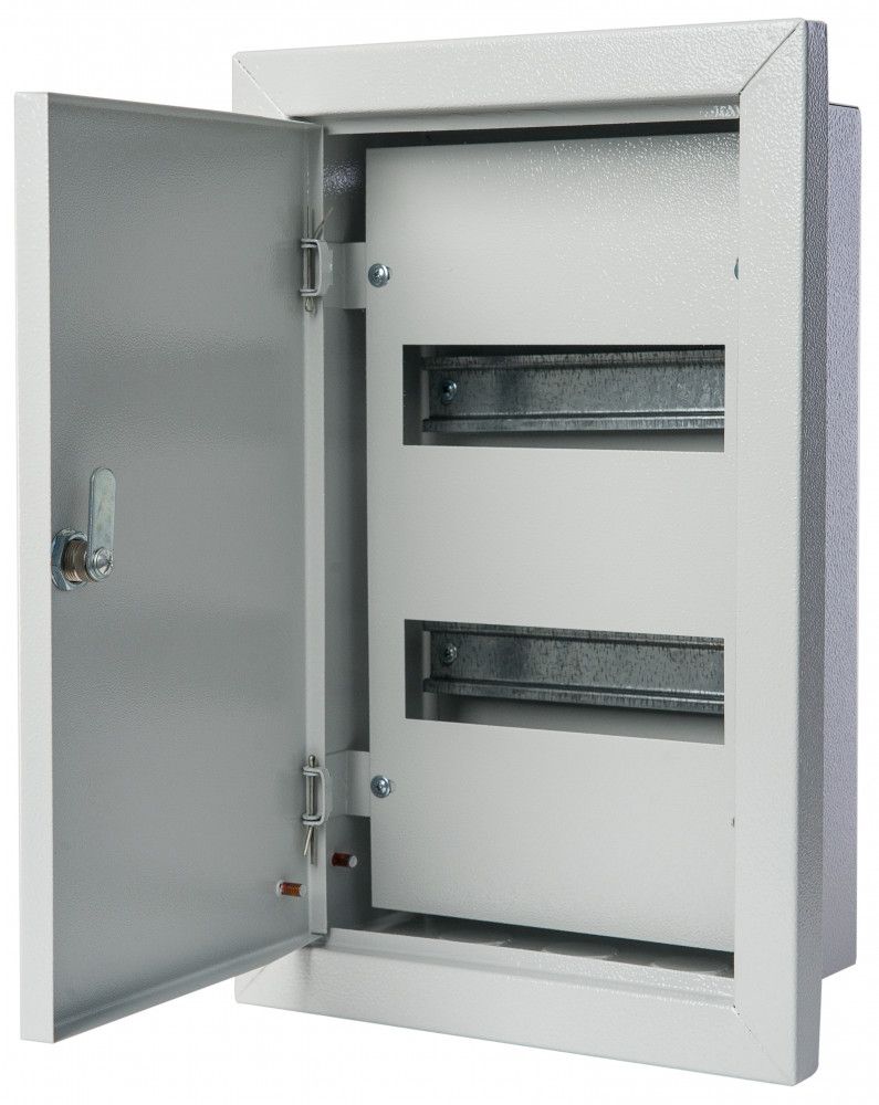 Корпус метал. 430х280х120 18 мод. IP31 ЩРВ-18 фото