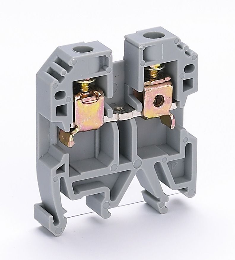 Зажим наборный 50А 6мм2 ЗН-101 серый фото