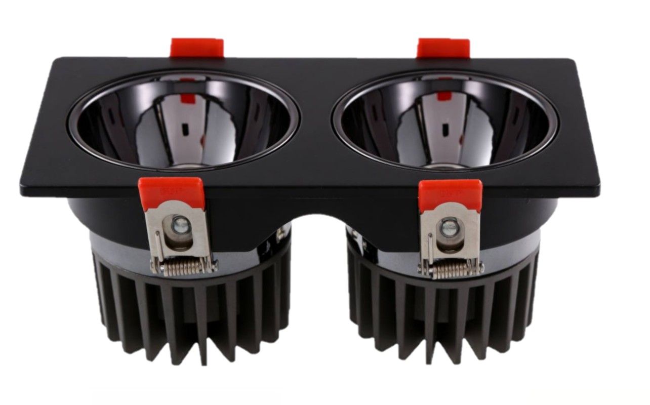 Светильник светодиодный CDL-250-S 2X10Вт 3000К 24° черный фото