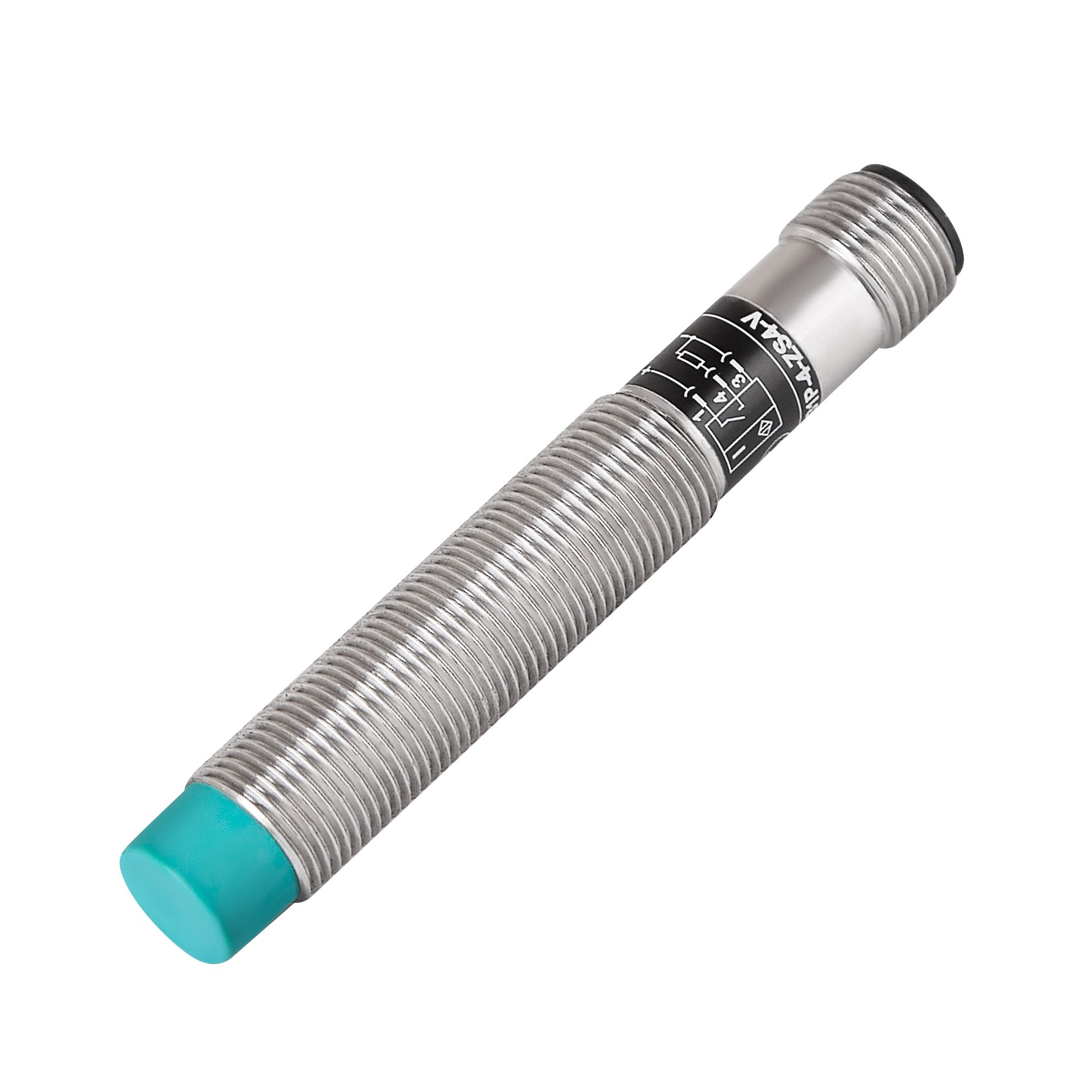 Теко ISN EC2S8-31P-4-ZS4-V, Индуктивный датчик,Sn=4 мм,корпус М12x1 Нержавеющая сталь не заподлицо,10...30DC NO PNP,IP68,разъем фото