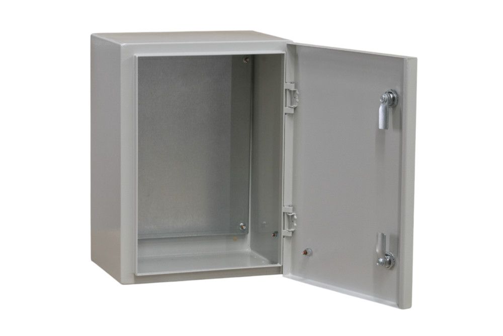 Корпус металлический ЩРНМ (ЩМП) IP31 500х400х200 RAL7035 фото