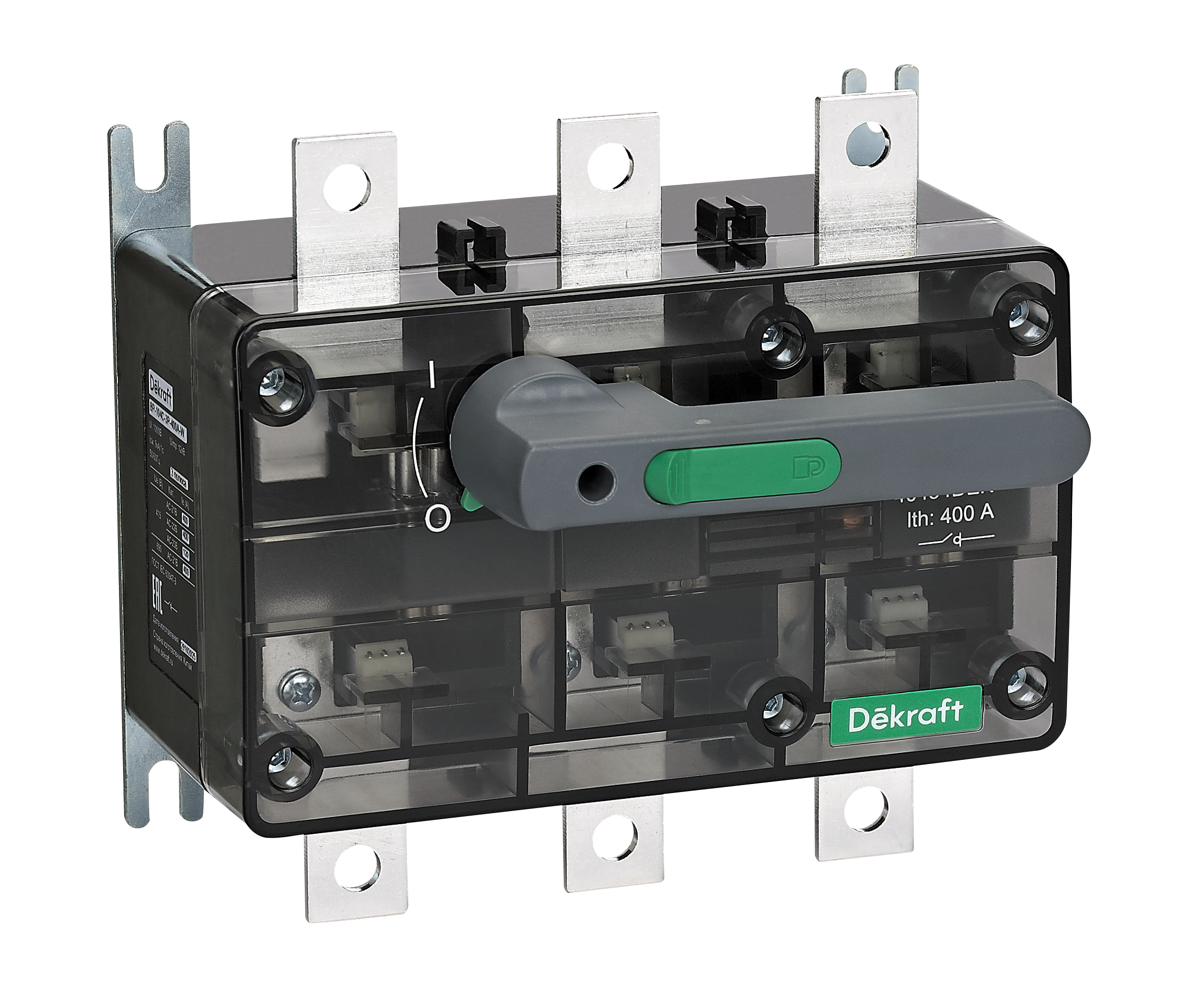 Выключатель-разъединитель 315А 3Р с видимым разрывом ВР-104С фото