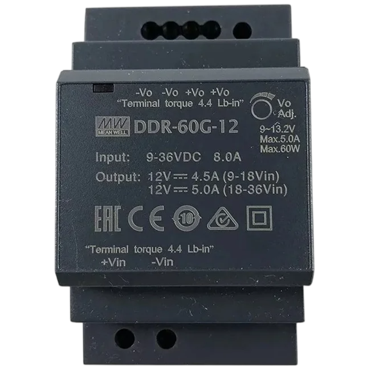 Блок питания Mean Well DDR-60L-15 фото
