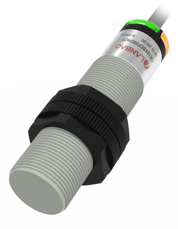 Емкостной датчик LANBAO CR18XSCF08DPOY фото
