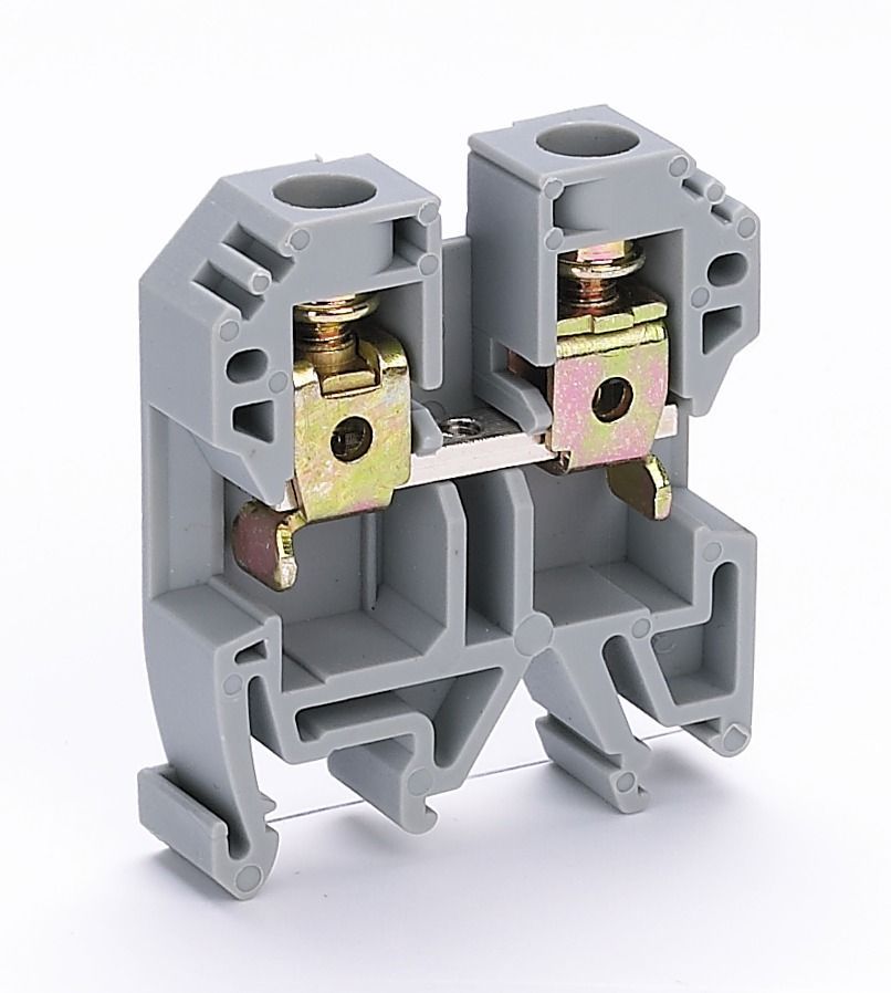 Зажим наборный 70А 10мм2 ЗН-101 серый фото