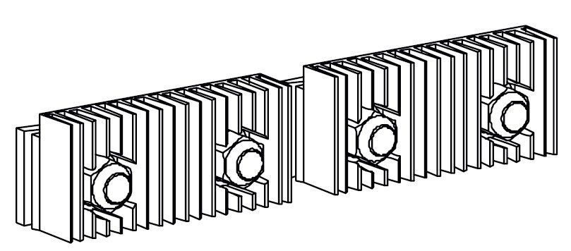 ШИНА ПОДКЛЮЧЕНИЯ DC ДЛЯ SD630 3P/4P фото