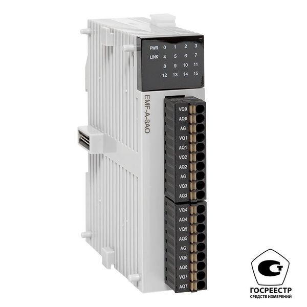 Модуль аналогового вывода EMF 8 PRO-Logic EKF (с поверкой) фото