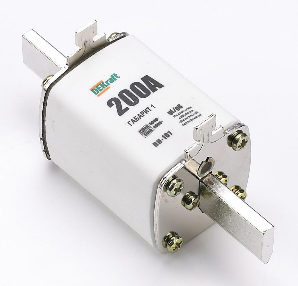 Предохр. ножевой 35, габарит 1, 200А ПН-101 фото