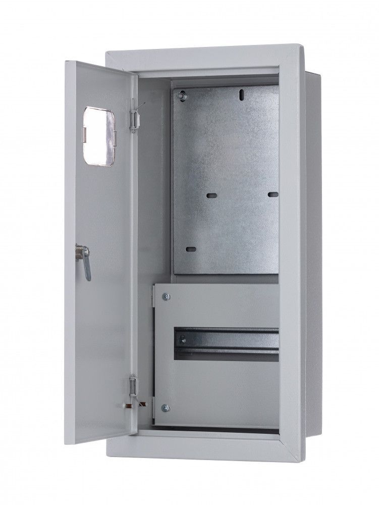 Корпус мет. учет. встр. 550х280х160 3-фазн. 9 мод. IP31 ЩРУВ-3/9 фото
