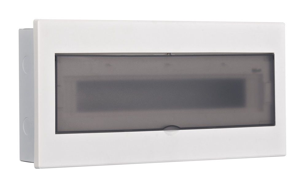Корпус встраиваемый прозр. дв. 1 ряд 20 мод. IP41 ЩРВ-М фото