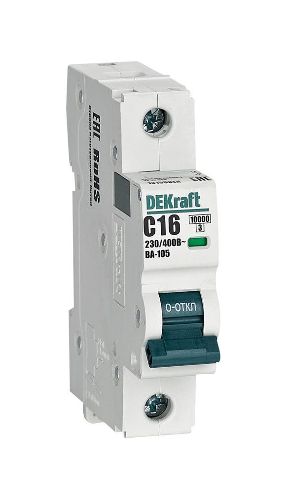 Автоматический выключатель ВА-105 1P 16А C 10кА фото