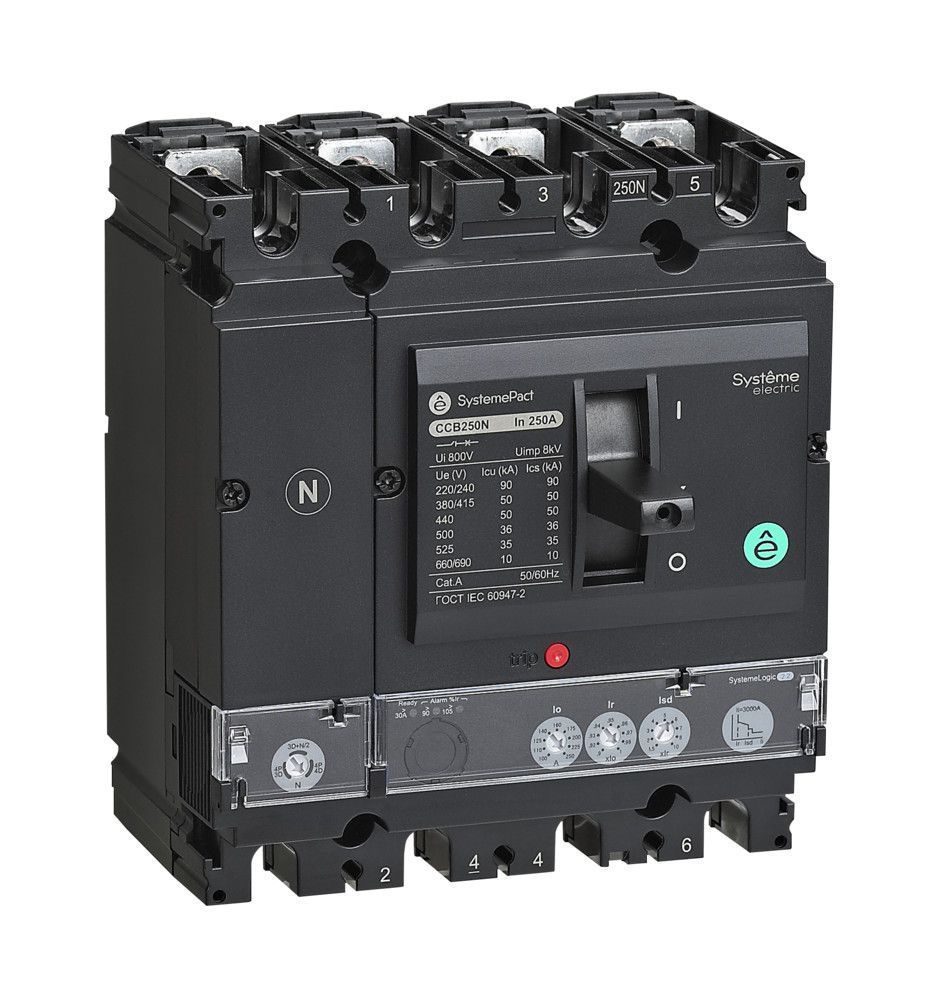 АВТ.ВЫКЛ SYSTEMEPACT CCB160 100KA 4P4D S2.2 160A фото
