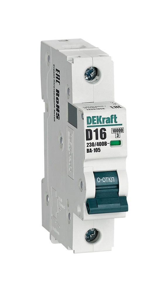 Автоматический выключатель ВА-105 1P 16А D 10кА фото